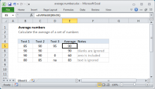 Excel Formula: Average Top 3 Scores | Exceljet